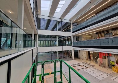 Foundation Park, Maidenhead UK - INTERNAL STAIRCASE & FINS