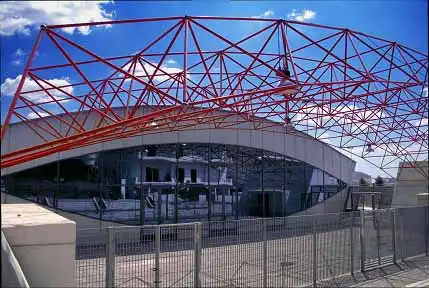 Public Sports Hall-COMPOSITE CLADDING & CURTAIN WALL, Athens 2003